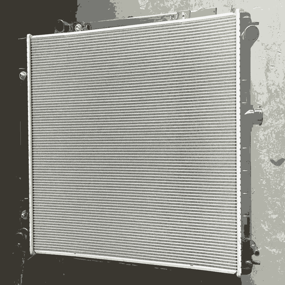 Radiator Mobil 21460-VC200 Fit Nissan Patrol Y61 Safari 2007 4,8L AT Radiator Pendingin Mesin